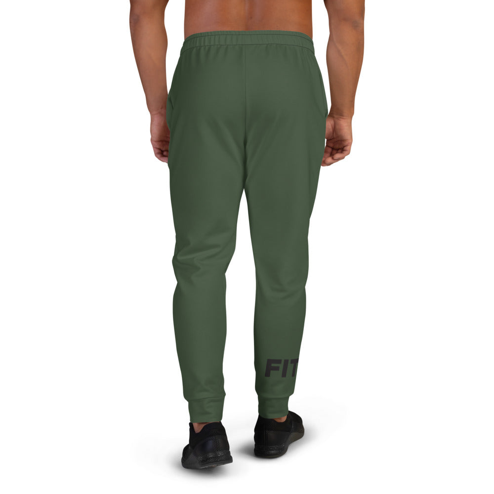 Army Green Side Logo Men's Joggers