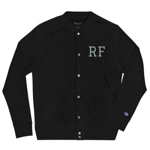 RF x Champion Classic Athlete Embroidered Bomber Jacket