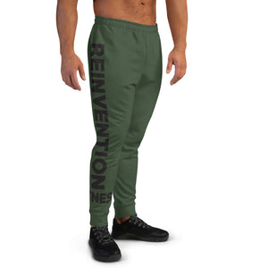 Army Green Side Logo Men's Joggers